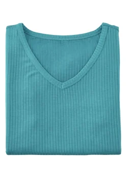 Laurina Shirt mit V-Ausschnitt