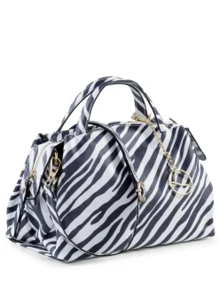 Laurina Tasche mit Zebra-Dessin