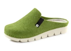 Laurina, trendige Damen-Hausschuhe, Weite G, mit anatomisch geformtem Fußbett