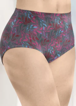 Laurina Viererpack Slips mt buntem Druckdessin