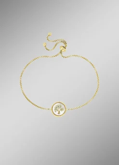 Lebensbaum Armband mit Perlmutteinlage