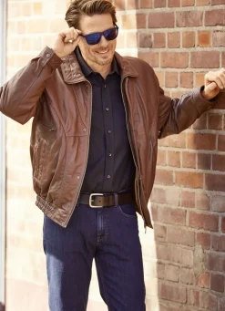 Lederblouson in 3 Farben