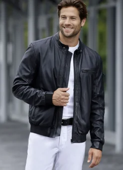 Lederblouson von „Cabrini“