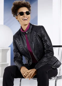 Lederkurzjacke von „Caminari“