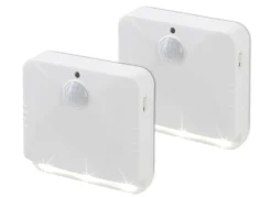LED-Sensorlicht, 2er Set, von EASYmaxx