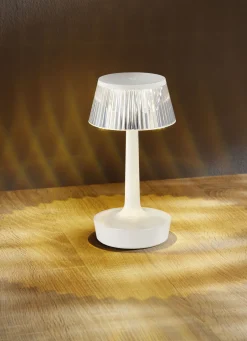 LED-Tischleuchte mit Kristall-Effekt