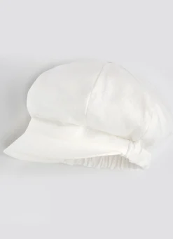 Leichte Damen-Ballonmütze mit Elastikeinsatz