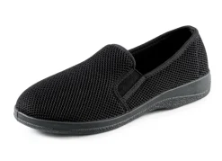 Leichte Herren-Hausschuhe, mit Gummizug