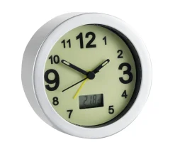 Leuchtender Wecker mit digitaler Raumtemperaturanzeige