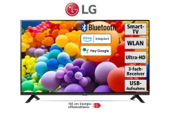 LG UT73006LA-4K-Ultra-HD-LED-Fernseher mit optimiertem a5 Gen7 4K AI-Prozessor