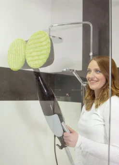 Livington SteamTwister Dampf-Rotationsmopp