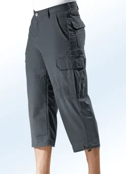 Long-Bermudas aus reiner Baumwolle in 4 Farben