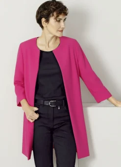 Longblazer mit Taschen