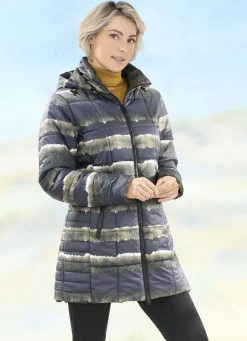 Longjacke mit Fantasiedessin