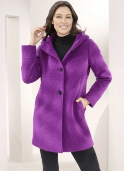 Longjacke mit Knopfleiste