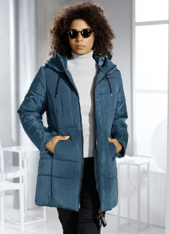 Longjacke mit 2-Wege-Reißverschluss