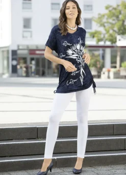 Longshirt in Batik-Optik in 2 Farben