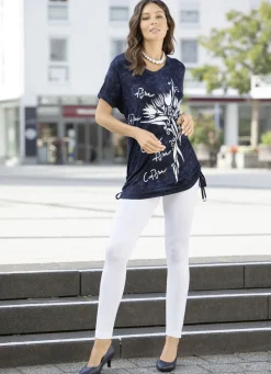 Longshirt in Batik-Optik in 2 Farben