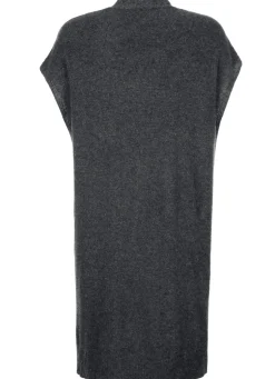 Long-Strickweste aus Kaschmir