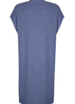 Long-Strickweste aus Kaschmir