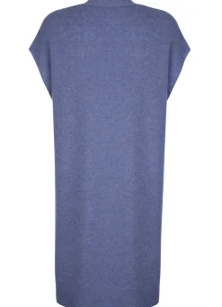 Long-Strickweste aus Kaschmir