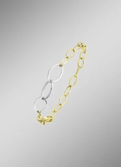 Luxuriöse Eleganz am Handgelenk: Armband in Bicolor