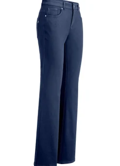 Magic-Jeans mit modisch weiterem Beinverlauf