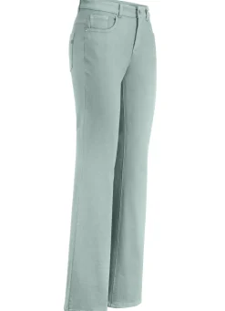 Magic-Jeans mit modisch weiterem Beinverlauf