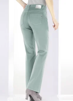 Magic-Jeans mit modisch weiterem Beinverlauf