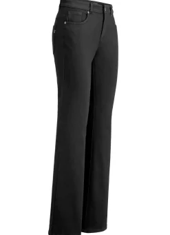 Magic-Jeans mit modisch weiterem Beinverlauf