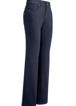 Magic-Jeans mit modisch weiterem Beinverlauf