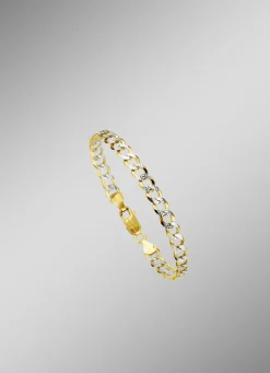 Massive, diamantierte Panzerketten-Garnitur