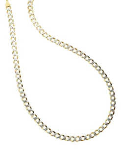 Massive, diamantierte Panzerketten-Garnitur