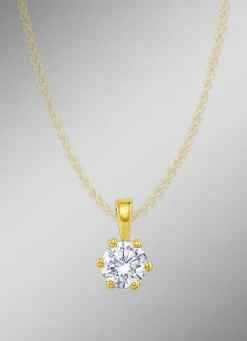 Massiver Brillant-Anhänger