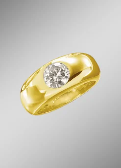 Massiver Damenring in schwerer Ausführung