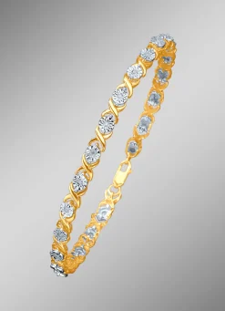 Massives Armband mit Brillanten