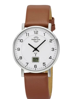 Master Time Damen-Lederarmbanduhr