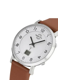 Master Time Damen-Lederarmbanduhr