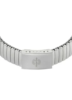 Master Time Funk-Damenuhr mit Edelstahlzugband