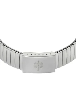 Master Time Funk-Damenuhr mit Edelstahlzugband