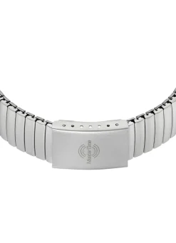 Master Time Funk-Damenuhr mit Edelstahlzugband