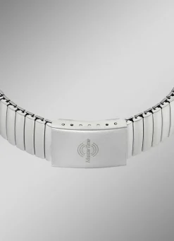 Master Time Funk-Damenuhr mit Edelstahlzugband