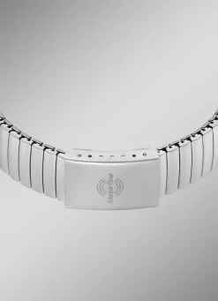 Master Time Funk-Damenuhr mit Edelstahlzugband