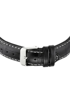 Master Time Funk-Herrenuhr mit Lederband