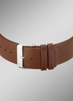 Master Time Funk-Herrenuhr mit Lederarmband