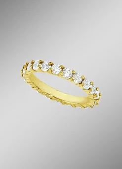 Memoire-Brillantring mit ca. 16 Brillanten