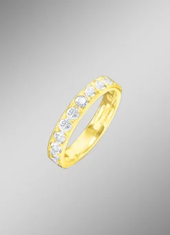 Memoire-Ring mit Brillanten