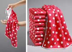 Mikrofaser-Geschirrtücher-Set, 10-teilig