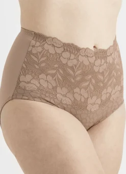 Miss Mary Miederslip mit unterlegter Elastikspitze im Vorderteil