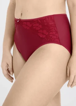 Miss Mary Miederslip mit unterlegter Elastikspitze im Vorderteil